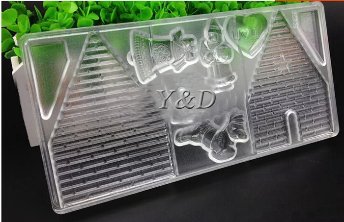 Для Рождественского украшения подарок поликарбонат жесткие пластиковые формы