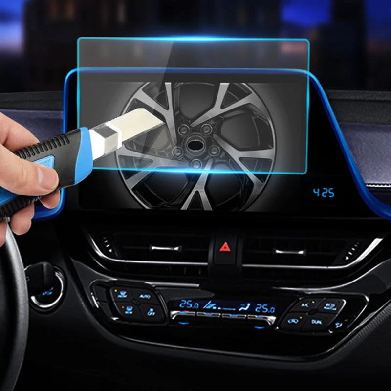 Для Toyota C HR CHR 2016 2017 2018 GPS навигация Закаленное стекло Защитная пленка