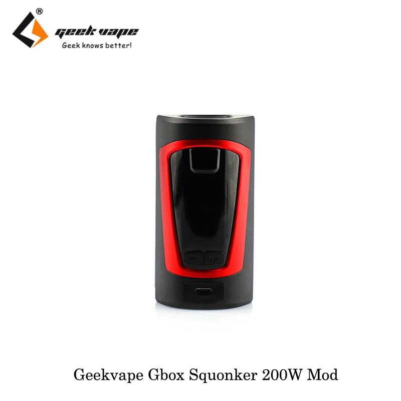Squonker mod Оригинал geekvape gbox squonk 200 Вт поле комплект VAPE elektronik пикантная закуска sigara