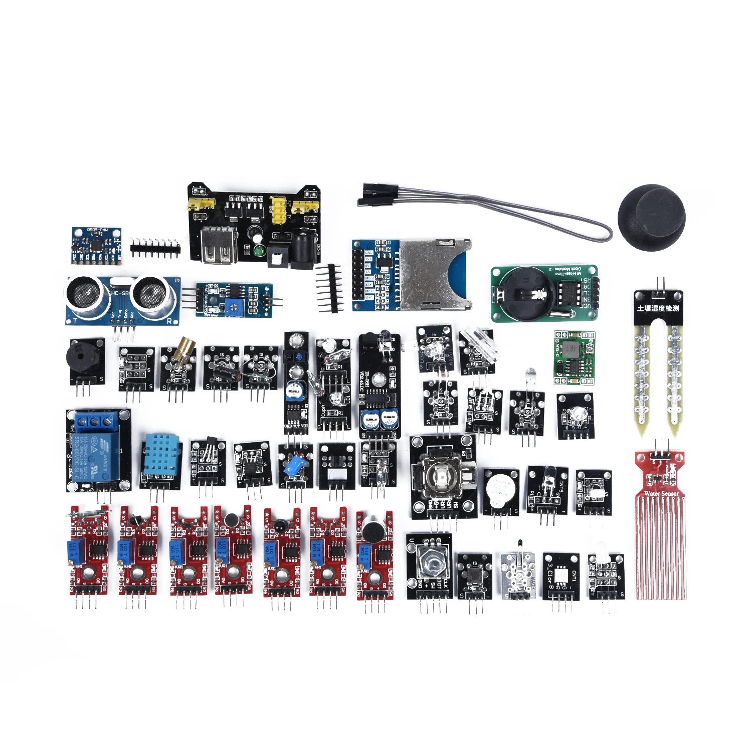 45 в 1 плата для монтажа сенсорных модулей комплект Arduino PS2 джойстик Упаковка из