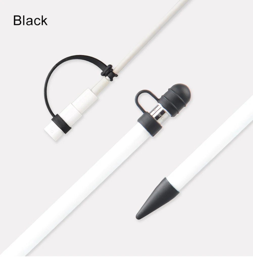 4 цвета, держатель для Apple Pencil cap, чехол, Кабель-адаптер, трос для IPad Pro Pencil, дропшиппинг, новинка