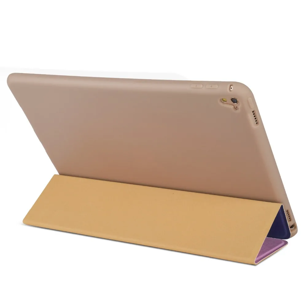 Чехол на iPad Pro 9,7 дюйма: A1673'1674'A1675. YCJOYZW-PU кожаный чехол+ мягкая силиконовая полная защита для угла-Smart sleep wake up