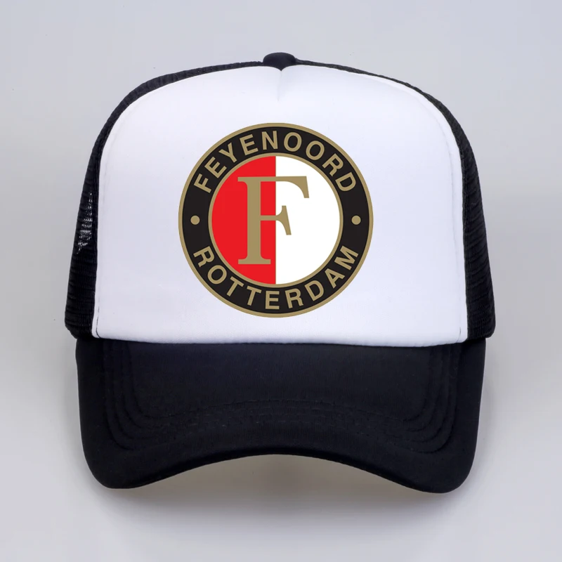 Модная бейсбольная кепка Feyenoord, летняя, крутая, сетчатая Кепка для водителя грузовика, женская, мужская, с принтом, Feyenoord, Роттердам, Snapback, кепка, bone gorras