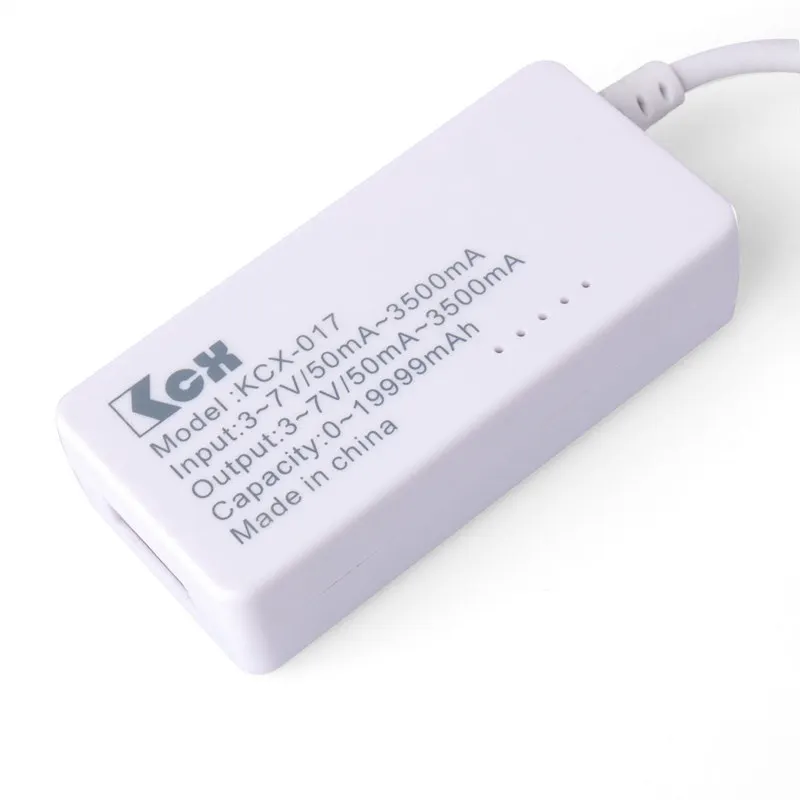 ЖК дисплей USB зарядное устройство Емкость измеритель напряжения тока для