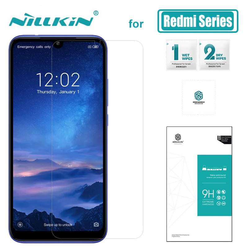Закаленное стекло Nillkin 9H для Xiaomi Redmi 7A 7 6A 6 Pro 5 Plus|tempered glass screen protector|glass protectorscreen protector