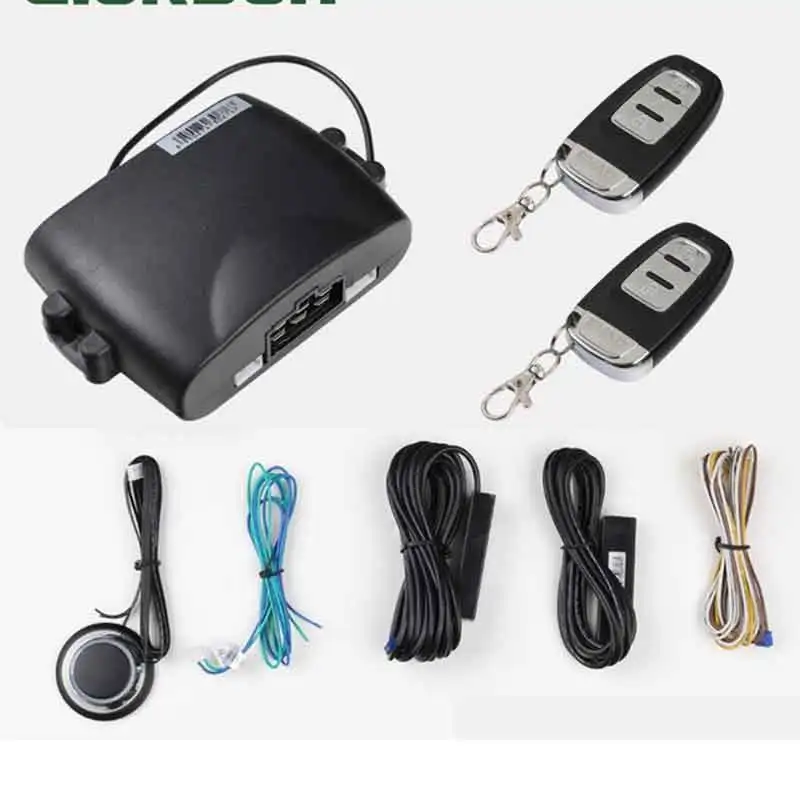 Автомобильная сигнализация с дистанционным запуском 2 кнопками ntenna бесключевая