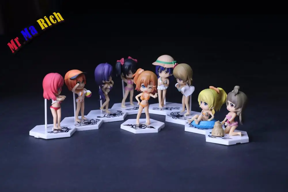 Аниме Love Live! Honoka Kousaka Kotori Minami Maki Nishikino Nico Yazawa ПВХ фигурка Коллекционная модель