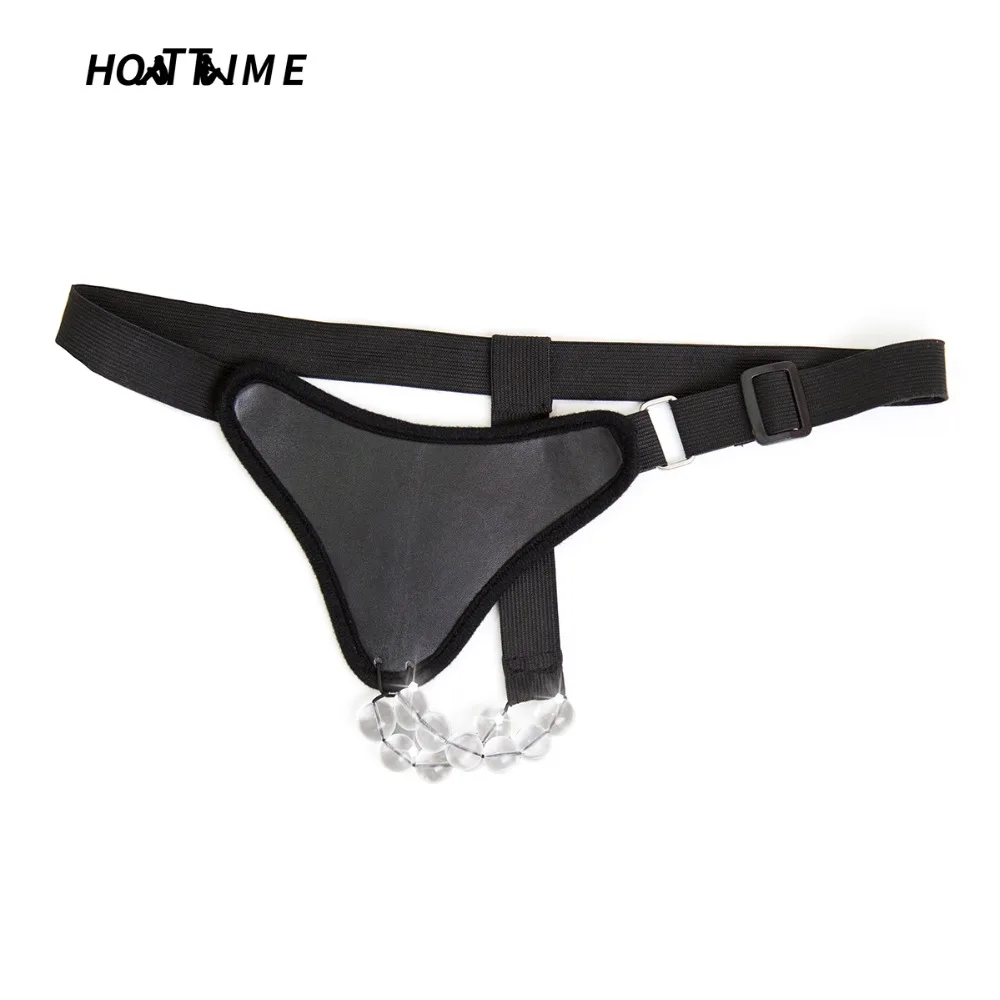 PVC Leather Beads Elastic Band New Men Chastity Underpant Gay Sex Restraint Erotic Fetish BDSM Couple Slave Belt Bondage HOTTIME | Красота и