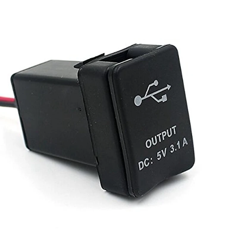 Новый 12-24 в автомобильный двойной USB-порт адаптер зарядное устройство для