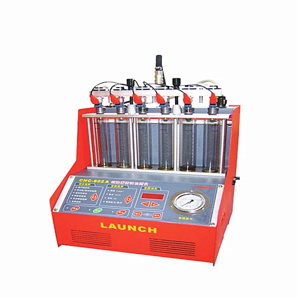 Launch CNC 602A CNC602A инжектор очиститель и тестер с английской панелью Бесплатная