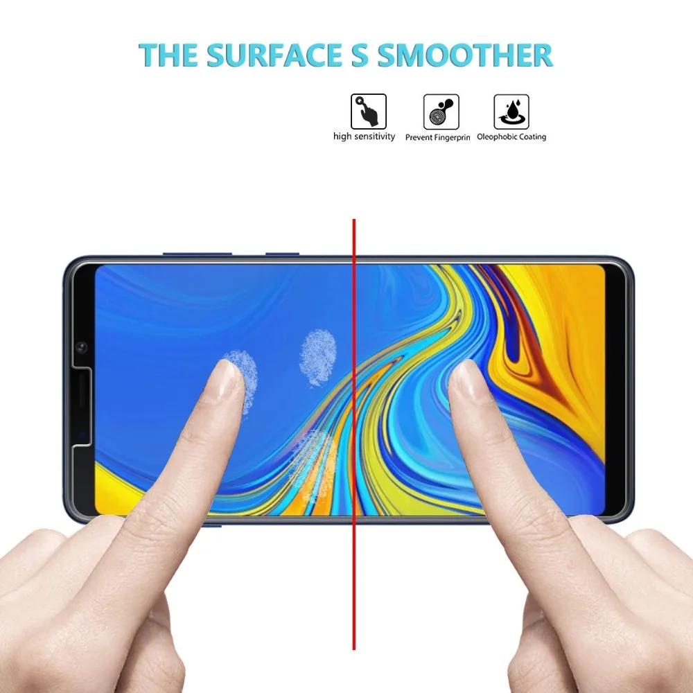 Защита экрана для Samsung A8 A9 Star Lite 2018 закаленное стекло galaxy A3 A5 A7 2016 Защитная