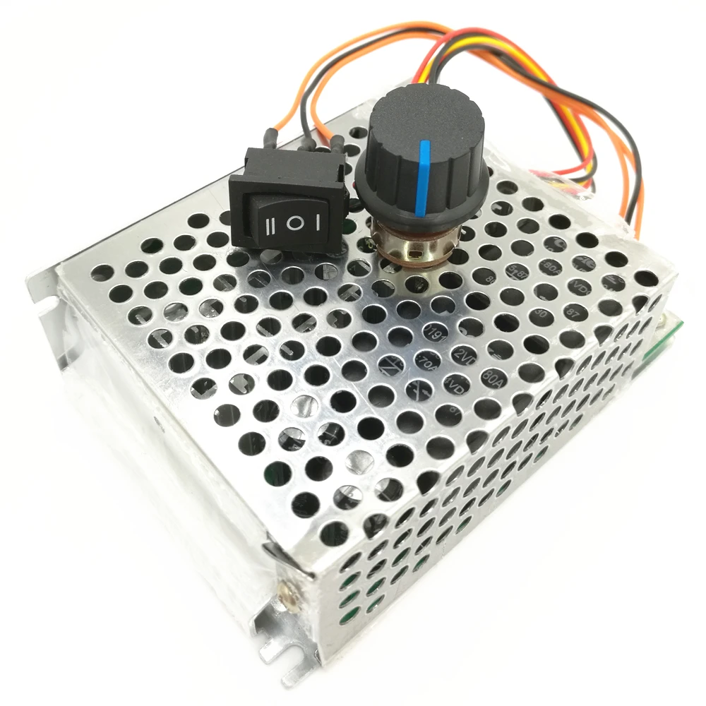 PWM контроллер скорости двигателя постоянного тока motor 12v24v36v48v перевернутый