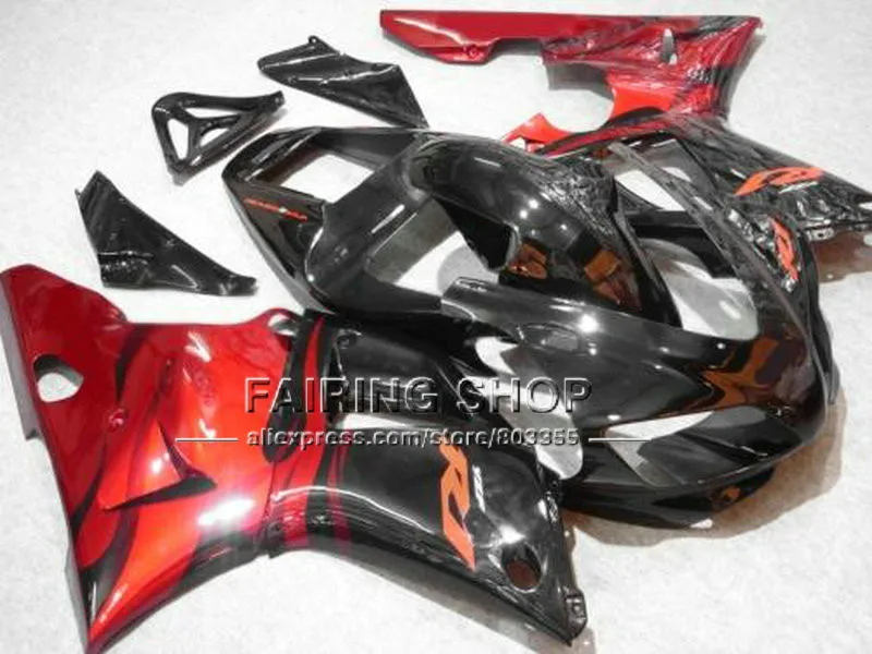 Clean white red fairings kit for YAMAHA YZF R1 YZF1000 98 99 fairing parts 1998 1999 +7Gifts bodyworks | Автомобили и мотоциклы