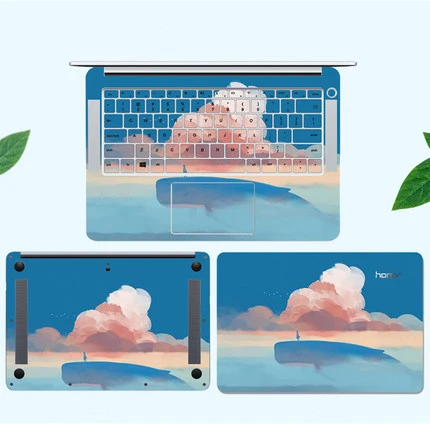 C1 Мраморный узор для ноутбука huawei Matebook X 13,3 X Pro 13,9 наклейка для huawei MateBook 13/14/D 15,6 виниловые наклейки - Цвет: C1