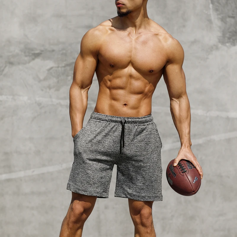 

Спортивные шорты, мужские, для бега, фитнеса, быстросохнущие, летние, свободные, для тренировок, футбола, баскетбола, пляжные шорты до колен