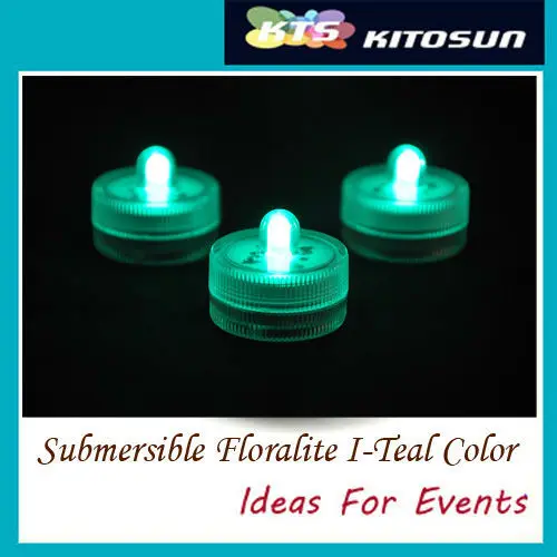 Factory Vendor 100pcs 11 Colors 2PCS CR2032 Battery Submersible LED lights