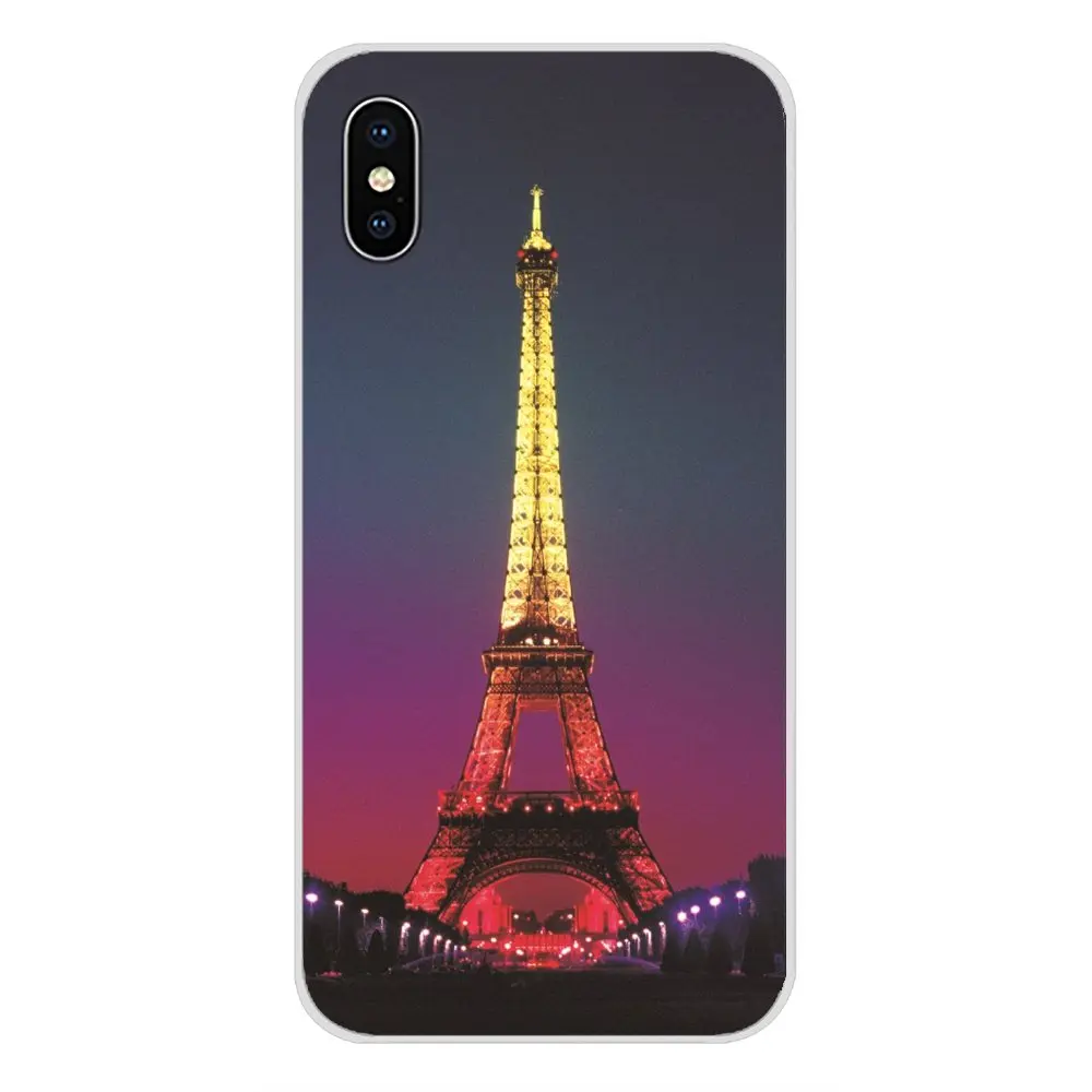 Мягкие прозрачные чехлы для Huawei G7 G8 P7 P8 P9 P10 P20 P30 Lite Mini Pro P Smart Plus 2017 2018 2019 Париж