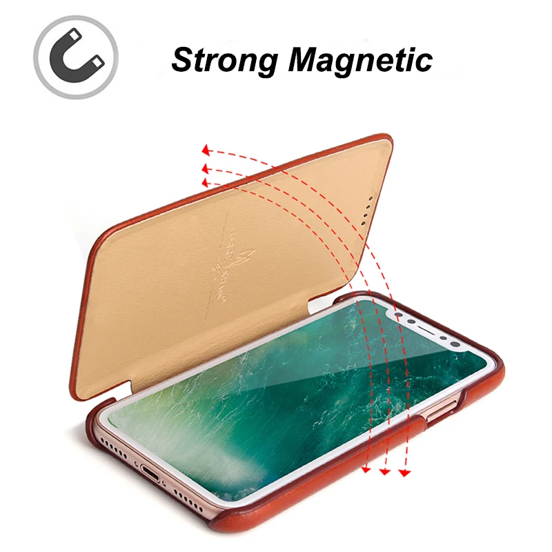 Luxury Flip Leather case For Iphone 13 pro max 12 PRO MAX 11 X XSMAX XR 7 8 Ultra Slim Shockproof Full protective Magnetic cover | Мобильные