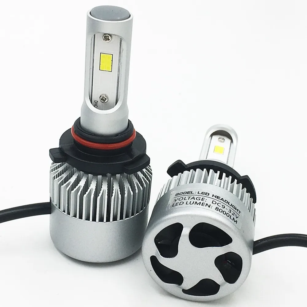 2X S2 9005 csp del FARO 72 Вт 8000LM водить авто ФАРИ lampadina della Люси ди nebbia 6500 К 24 В|led auto|24 vlampadina led