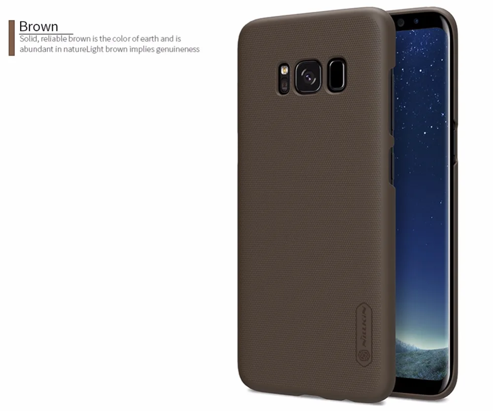 Для samsung Galaxy S8 чехол NILLKIN супер матовый защитный жесткий чехол-накладка для Galaxy S8 plus S8+ Covre