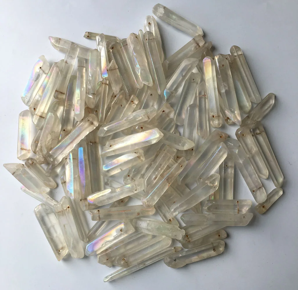 

623 г кварцевый кристалл ANGEL Aura Tianium Bismuth Silicon Rainbow