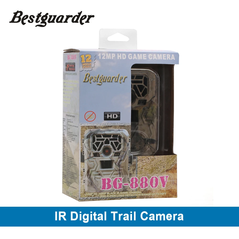 Trail Camera игровая камера ночного видения водонепроницаемая IP66 ИК светодиоды HD 12mp
