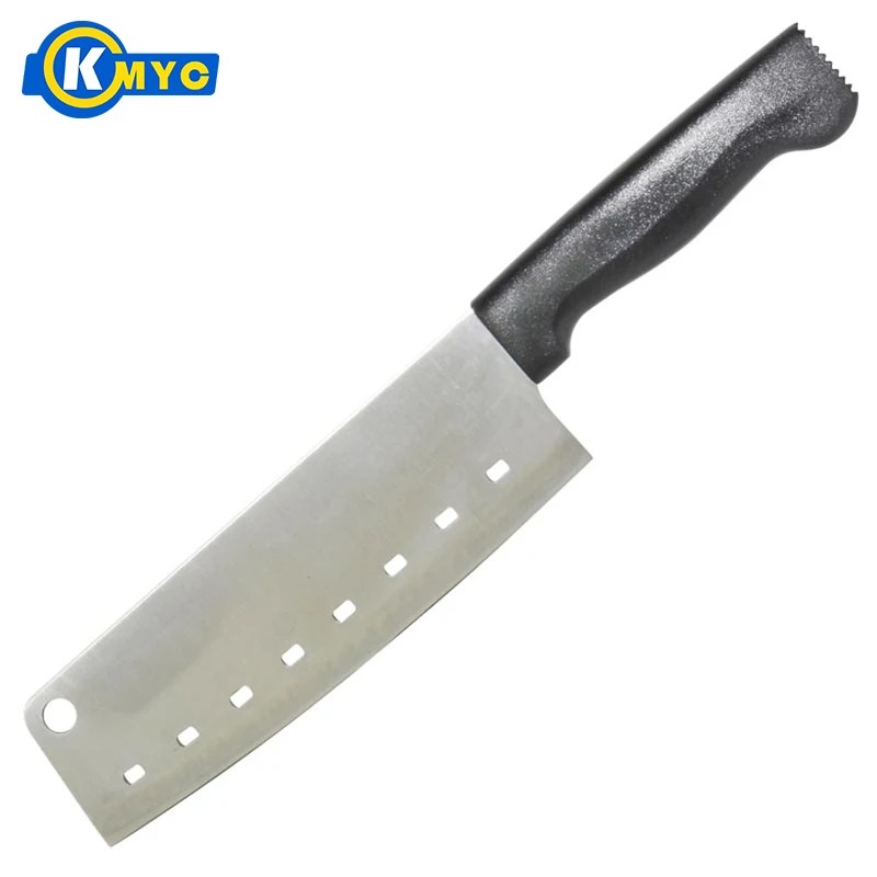 KMYC отверстие лезвия нержавеющая сталь японский кухня шеф повар ножи Мясо Кливер