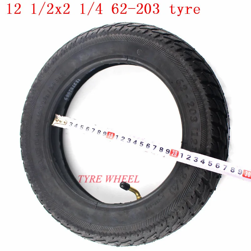 12x2,125 шины 12 1/2x2 1/4 62-203 велосипед складной электрический скутер шины 12 дюймов внутренняя камера колеса подходит для многих газовых скутеров E-bike