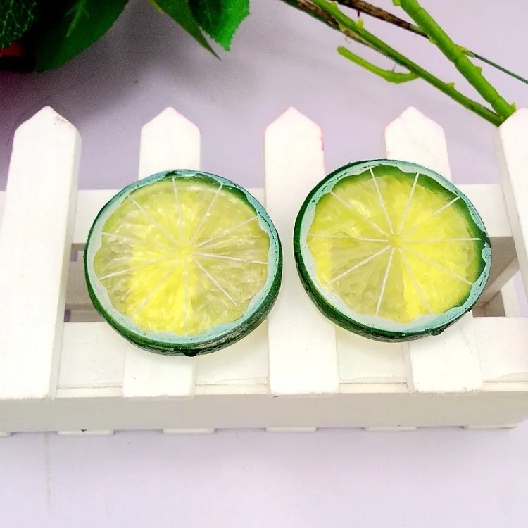 Пластиковые кусочки фруктов 3 цвета модель имитация игрушки обучающие ролевые