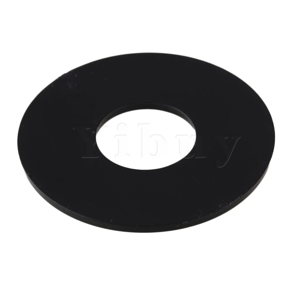 

Yibuy 100 x Black Toggle Switch Washer Rhythm Treble Ring Plate for Electric Guitar