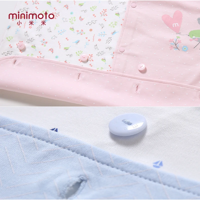 Minimoto/спальные мешки для новорожденных 80*38 см хлопковые детские спальные унисекс