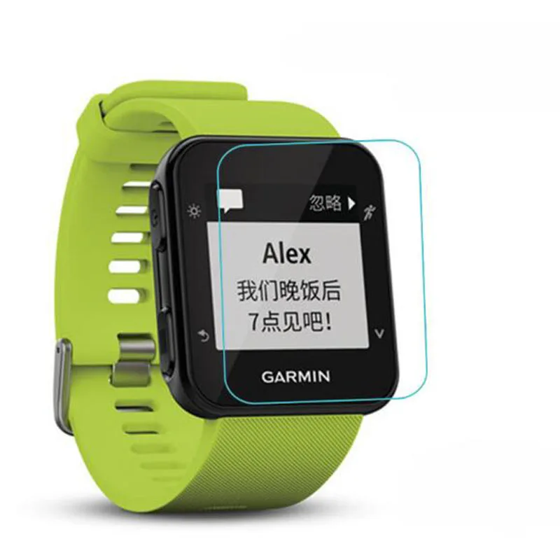Ultra HD Ясно Защитный плёнки гвардии для Garmin Forerunner 35 FR35 Смарт часы закаленное стекло