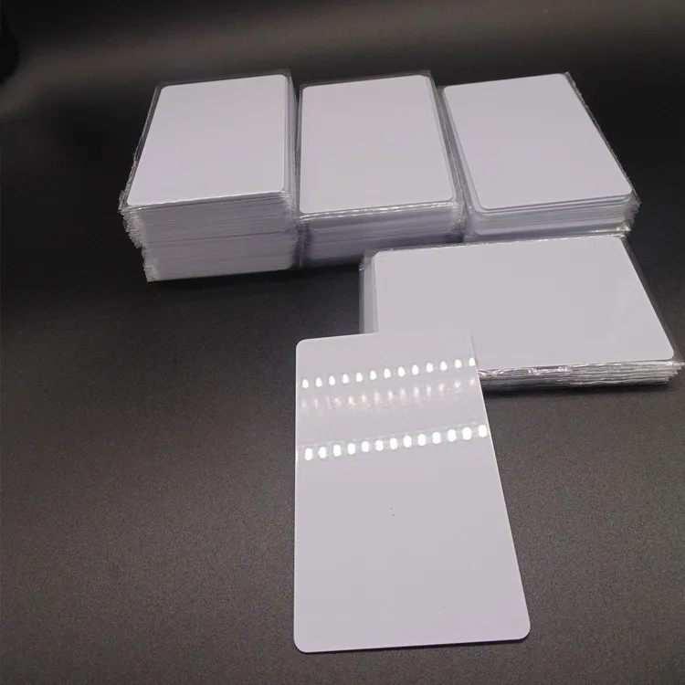 100 шт./лот 13 56 МГц M-F1 S70 ПВХ Карта перезаписываемая rfid пустая ic карта 4k RFID