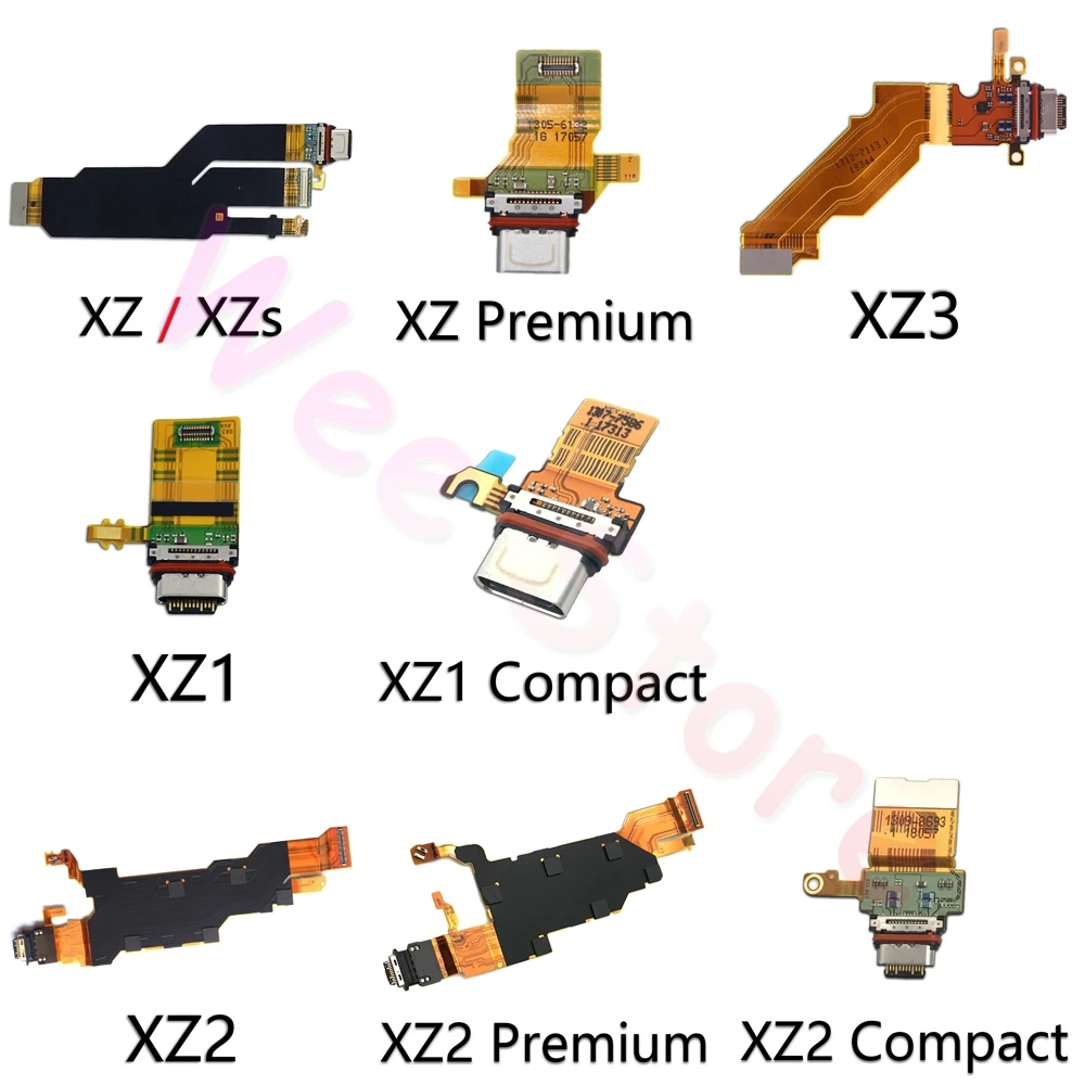 Док станция для зарядки с usb портом гибкий кабель Sony Xperia XZ XZs XZ1 XZ2 XZ3 1 2 3 Compact