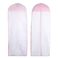 storage 150cm large non woven fabric wedding dress evening gown dustproof cover bridal garment robe long clothes protector