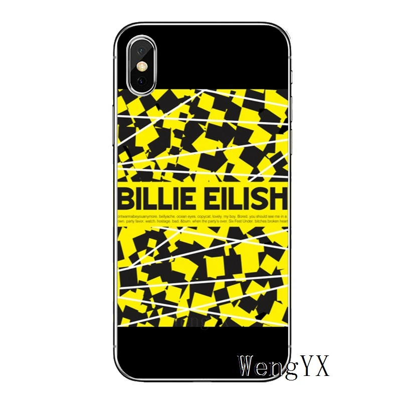 Billie eilish логотип для samsung Galaxy J8 J6 J5 J4 J3 J2 Plus Prime pro чехол мягкий чехол для телефона чехол s - Цвет: eilish-logo-A-02