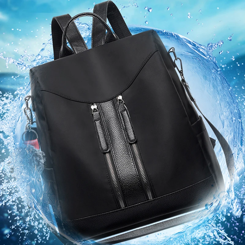 Glorria Luxury Anti Thef Backpack Women Leather Bag Designer Brand Bagpack for Girls Big Book Female Fur Hairbal | Багаж и сумки