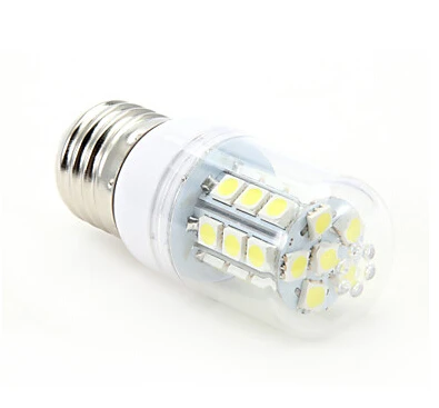 Круглые LED лампы 4 X E26/E27 12 W 27 SMD 5050 1050 LM холодный белый теплый кукурузные 220V или 110v |