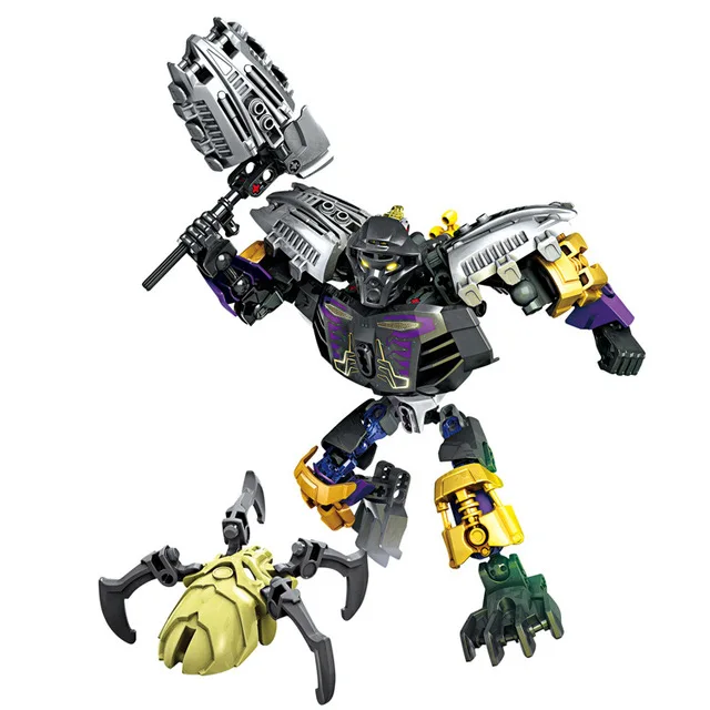 

BionicleMask of Light Children's Kopaka Master Of ICE Bionicle Building Block Compatible with LEPINING 70788 Toys