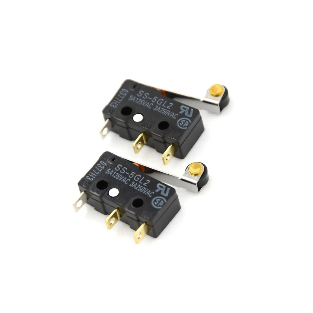 2 шт./лот SS 5GL2 микропереключатель Петля Roller Lever SPDT 3Pin сверхминиатюрный Основные