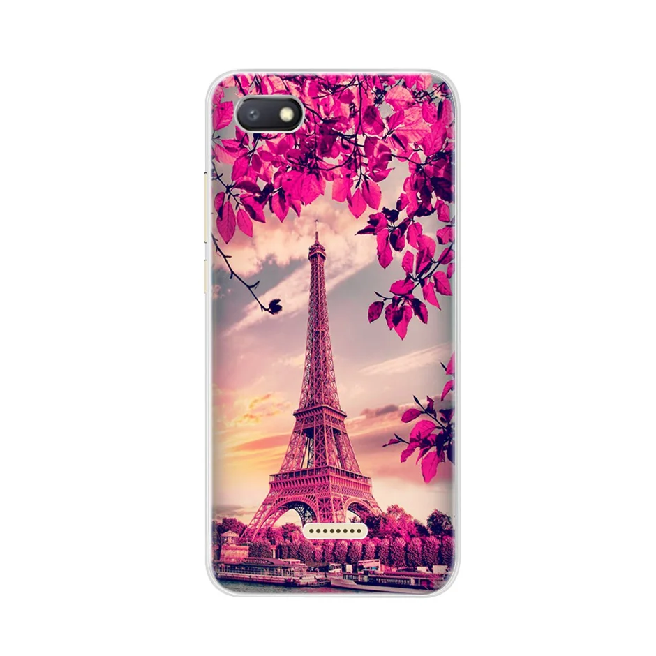 For Xiaomi Redmi 6A Case 5.45 Inch Printing Soft Silicone Phone Redmi6A Back Cover Bumper | Мобильные телефоны и