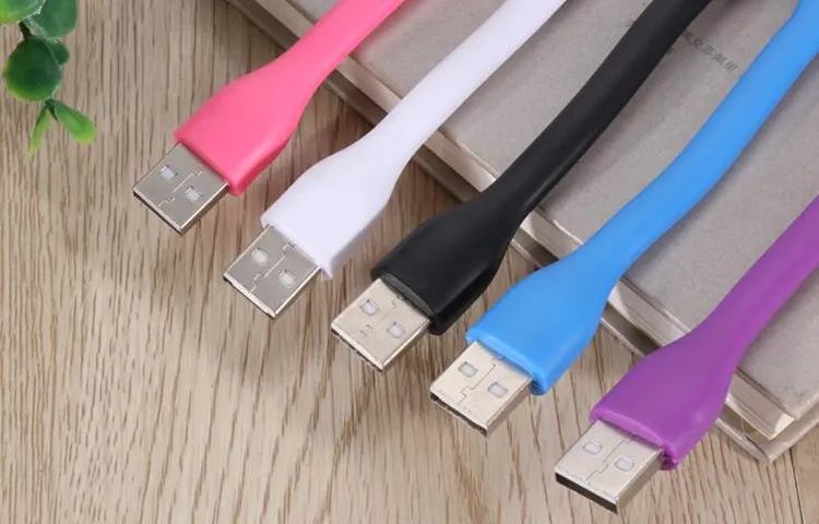 5 в светодиодный Ночной светильник, вращение на 360 градусов, Портативная USB мини лампа для чтения, 1,2 Вт, 6 светодиодный светильник для книг, энергосберегающая лампа, фонарь для кемпинга