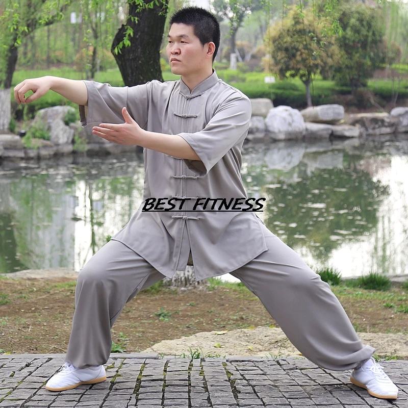 Искусственная форма кунг-фу Tai chi традиционная китайская одежда с коротким
