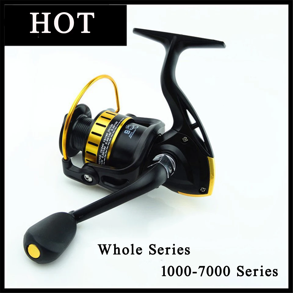 

Clearance Last One Drag Fishing Spinning Reel 9 BB Left Right Hand 4000s Carp Alloy Metal Spool Wheel Gear