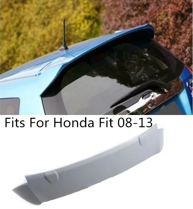 

ABS UnPainted Car Rear Wing Trunk Lip Spoilers Fits For Honda Fit Jazz 2008 2009 2010 2011 2012 2013