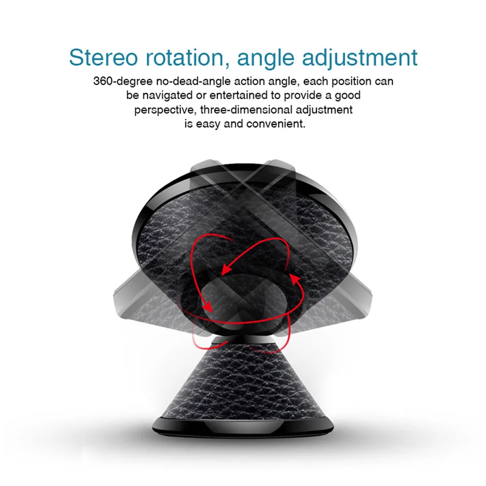 !ACCEZZ Magnetic Car Phone Holder Stand 360 Rotation Strong Magnet Hold Support GPS Universal Stands For iPhone X XS Samsung S10 |