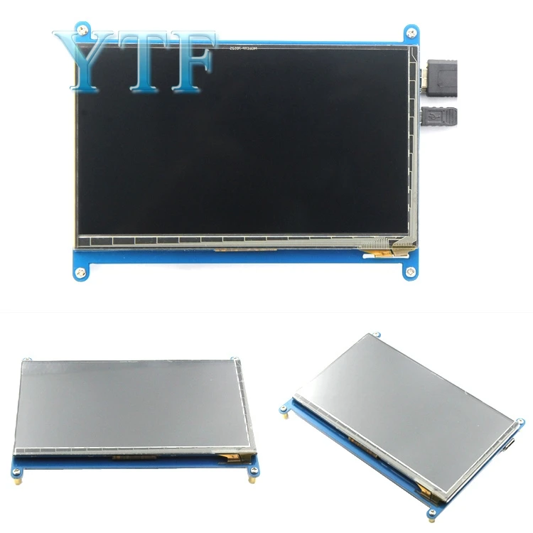 7 дюймовый ЖК монитор Raspberry Pi 4B 2 3 B Plus 800X480|pi 2|pi 3pi raspberry |