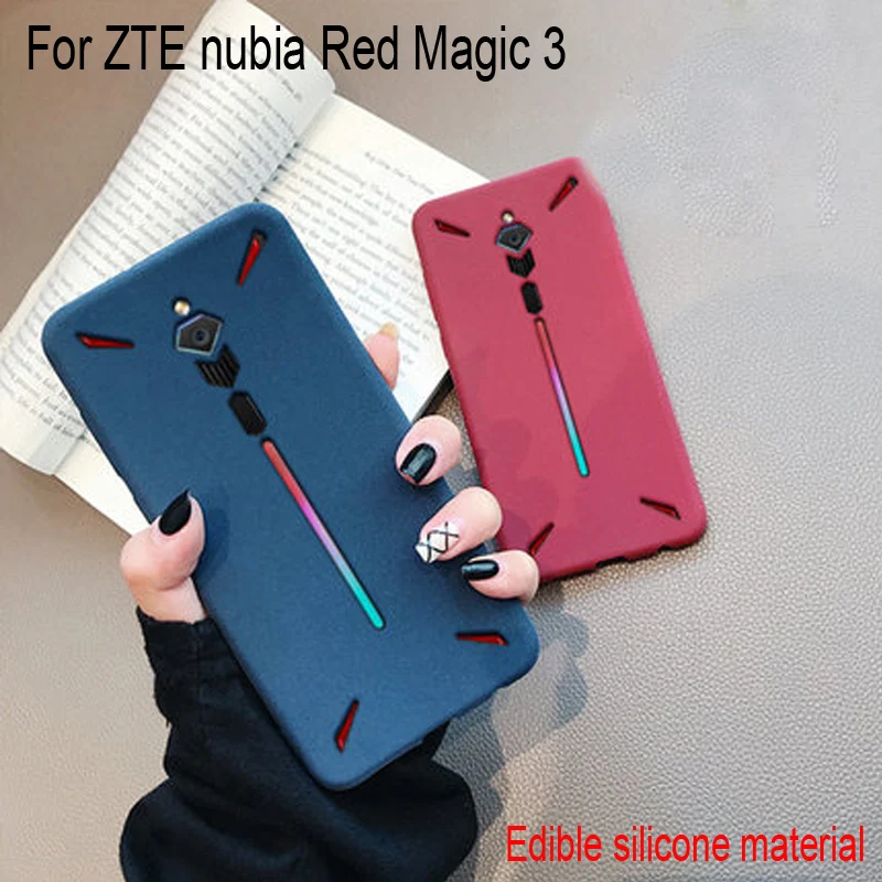 Чехол для ZTE nubia Red Magic 3 тонкий матовый Мягкий ТПУ чехол Magic3 Fundas NX629J|Бамперы| |