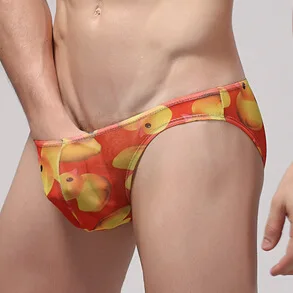 2016 новые пикантные модный принт чистая пряжа освежающий комфортно гей Нижнее