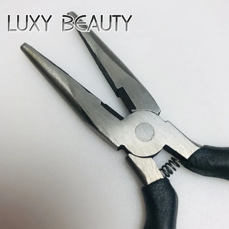 LUXY BEAUTY 1 игла с крючками + плоскогубцы для волос 250 шт. 5 0*3 0 мм кремниевые